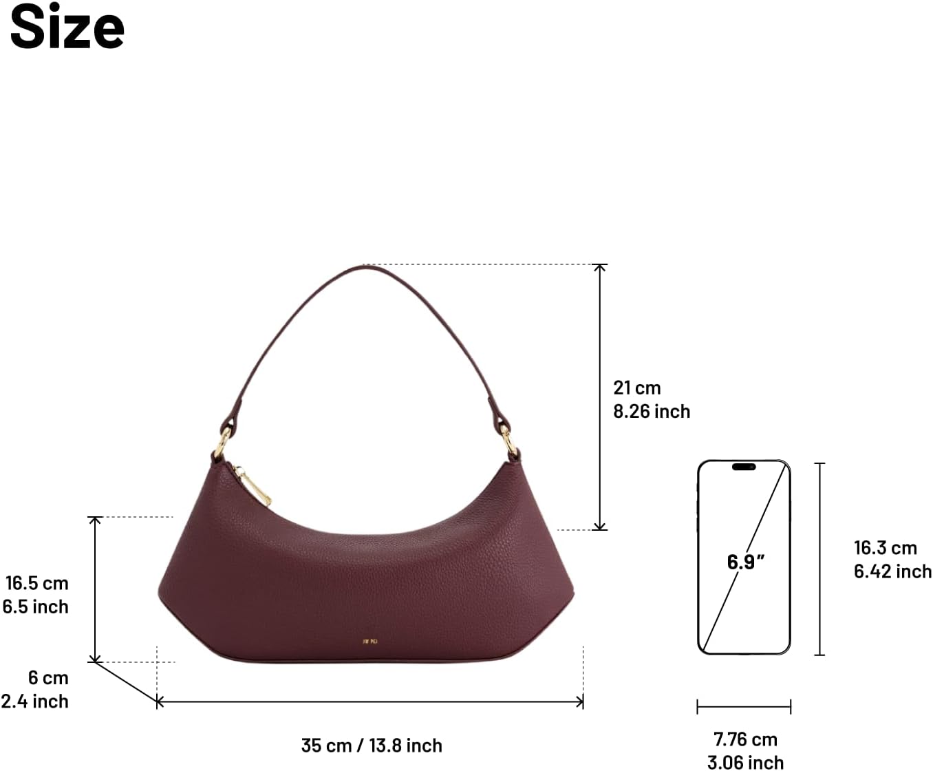 شنطة كتف ليلي للنساء من جيه دبليو بي اي اي