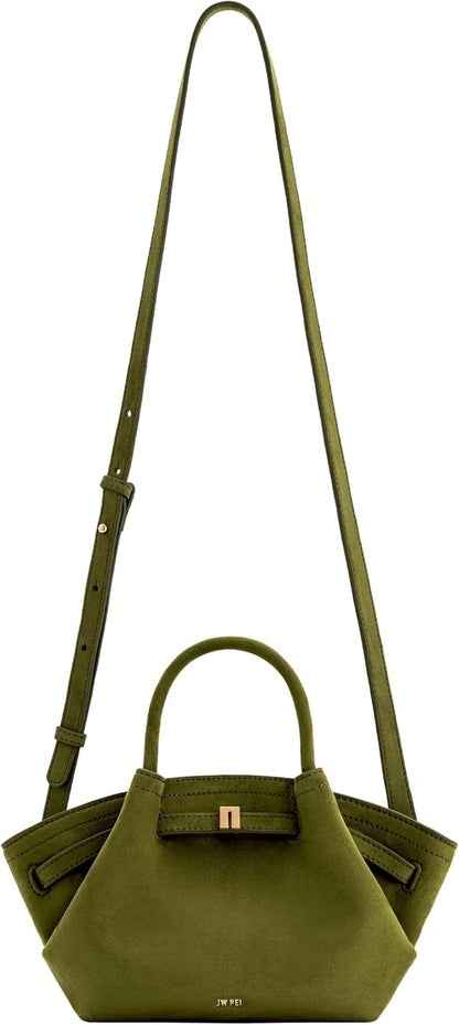 جيه دبليو بي اي اي شنطة يد كبيرة توت صغيرة من الشمواه الصناعي للنساء من هانا