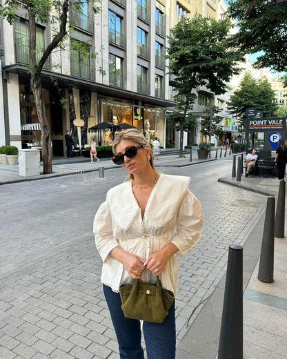 جيه دبليو بي اي اي شنطة يد كبيرة توت صغيرة من الشمواه الصناعي للنساء من هانا